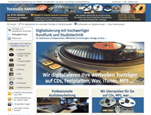 Tablet Screenshot of grammophonclub.de